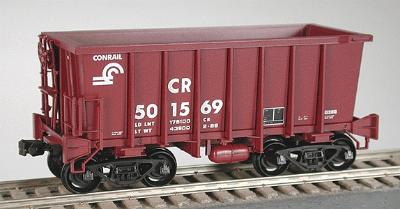 Stewart Pennsylvania Class G39B 70-Ton Ore Car - Kit Conrail w/Friction Trucks - HO-Scale