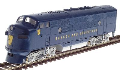 EMD F3 PhII Late BAR - HO-Scale (swh5310) Stewart HO Scale Model Train ...