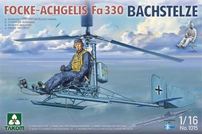 Takom Focke-Achgelis Fa 330 Bachstelze Plastic Model Helicopter Kit 1/16 #1015