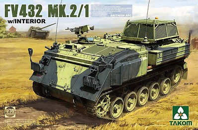 Takom British APC FV432 MK.2/1 Plastic Model Military Vehicle Kit 1/35 Scale #2066