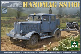 Takom WWII German Tractor Hanomag SS100 Plastic Model Military Vehicle Kit 1/35 Scale #2068