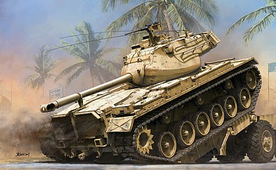 Takom U.S. Medium Tank M47 E/M 2n1 Plastic Model Military Tank Kit 1/35 Scale #2072