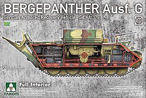 Takom Bergepanther Ausf.G Recovery Vehicle Plastic Model Military Vehicle Kit 1/35 Scale #2107