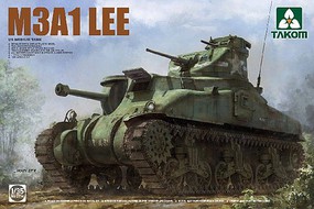 Takom US M3A1 Lee Medium Tank Plastic Model Military Vehicle 1/35 Scale #2114
