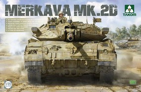 Takom Merkava Mk 2D Tank Plastic Model Military Tank Kit 1/35 Scale #2133