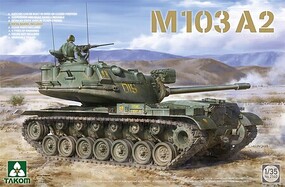 Takom US M103 A2 Heavy Tank Plastic Model Military Vehicle 1/35 Scale #2140
