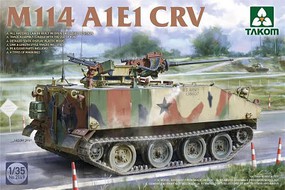 Takom US M114 A1E1 CRV Command Recon Vehicle Plastic Model Military Vehicle 1/35 Scale #2149