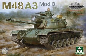 Takom US M48A3 Mod B Tank Plastic Model Military Vehicle 1/35 Scale #2162