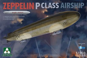 Takom German Zeppelin P Class Airship Plastic Model Military Airplane 1/350 Scale #6002