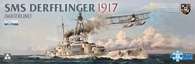 Takom SMS Derfflinger 1917 Waterline 1-700