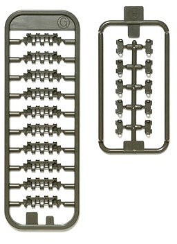Tamiya German Panther Ausf D Separate Track Link Plastic Model Vehicle Accessory 1/35 Scale #12665