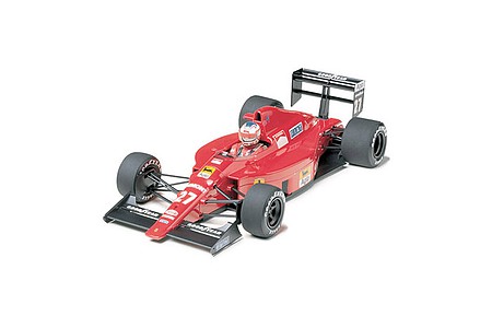 Tamiya Ferrari F189 Portuguese G.P. Racecar Open Wheel F1 Plastic Model Car Kit 1/20 Scale #20024