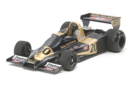 Tamiya Wolf WR1 1977 Formula Racecar Open Wheel F1 GP Plastic Model Car Kit 1/20 Scale #20064