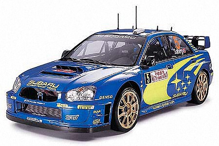 Tamiya Subaru Impreza WRC Monte Carlo 2005 Rallycar Plastic Model Car Kit 1/24 Scale #24281