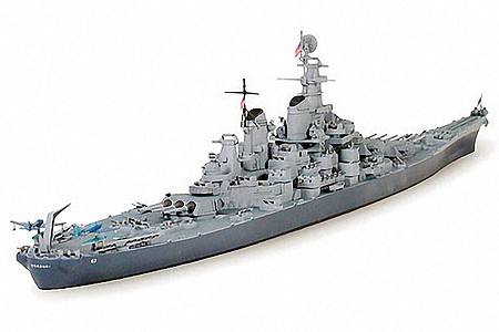 Tamiya BB-63 Missouri Battleship Boat Plastic Model Military Ship Kit 1/700 Scale #31613