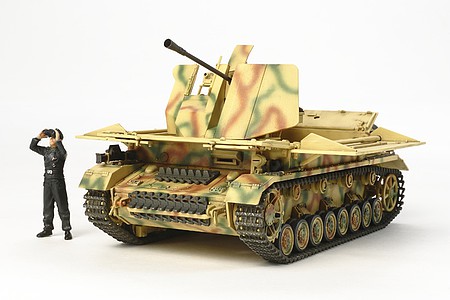 Tamiya Flakpanzer IV Mobelwagen Plastic Model Military Vehicle Kit 1/48 Scale #32573