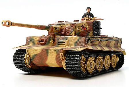 Tamiya German Tiger I Late Production Tank Plastic Model Military Vehicle Kit 1/48 Scale #32575