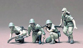 Tamiya Japanese Army Infantry Soldier Set Plastic Model Military Figure Kit 1/35 Scale #35090
