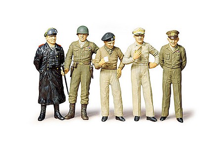 Tamiya Famous Generals Plastic Model Military Vehicle Kit 1/35 Scale #35118