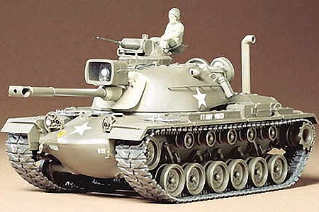 Tamiya US M48A3 Patton Tank Plastic Model Military Vehicle Kit 1/35 Scale #35120
