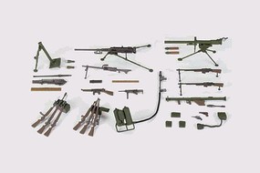 US Infantry Weapons Set Plastic Model Military Diorama Kit 1/35 Scale #35121