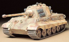 King Tiger Tank Plastic Model Military Vehicle Kit 1/35 Scale #35164