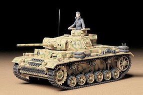 German Pz.Kpfw III Ausf. Tank Plastic Model Military Vehicle Kit 1/35 Scale #35215