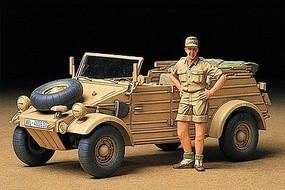 Tamiya German Kubelwagen Type 82 Africa Plastic Model Military Vehicle Kit 1/35 Scale #35238