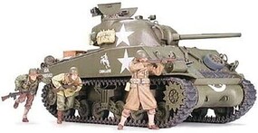 M4A3 Sherman 75mm Tank Plastic Model Military Vehicle Kit 1/35 Scale #35250