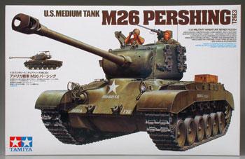 Tamiya US Med Tank M26 Pershing T26E3 Plastic Model Military Vehicle Kit 1/35 Scale #35254