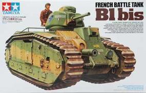 Tamiya French Battle Tank B1 bis Plastic Model Military Vehicle Kit 1/35 Scale #35282