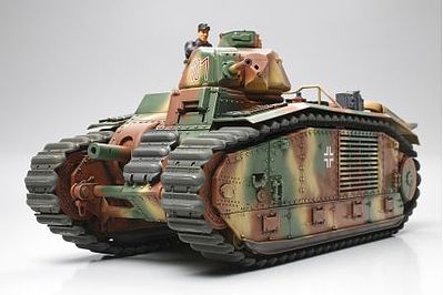 Tamiya German Army B1bis Tank Plastic Model Military Vehicle Kit 1/35 Scale #35287
