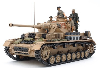 Tamiya German Panzerkampfwagen IV 1/35 Scale Plastic Model Tank #35378
