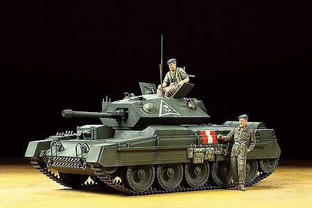 Tamiya British Mk.VI Crusader Mk.III Cruiser Tank Plastic Model Military Vehicle Kit 1/35 #37025