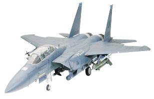 Tamiya USAF F-15E Strike Eagle w/Bunker Buster Jet Plastic Model Airplane Kit 1/32 Scale #60312