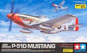 Tamiya North American P-51D Mustang Plastic Model Airplane Kit 1/32 Scale #60322
