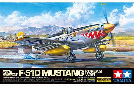 Tamiya American F51D Mustang Fighter Plastic Model Airplane Kit 1/32 Scale #60328