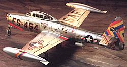 Tamiya Republic F-84G Thunderjet fighter-bomber Plastic Model Airplane Kit 1/72 Scale #60745