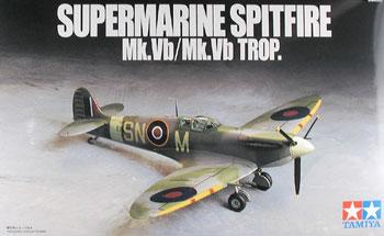 Tamiya Spitfire Mk VB/MkVB Plastic Model Airplane Kit 1/72 Scale #60756