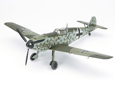 Tamiya Messerschmitt BF109E Fighter Aircraft WWII Plastic Model Kit 1/48 Scale #61050