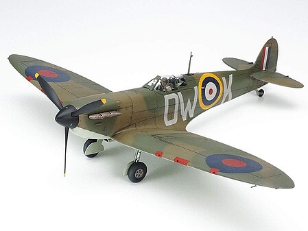 Tamiya Supermarine Spitfire Mk I Aircraft Plastic Model Airplane Kit 1/48 Scale #61119