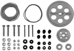 Tamiya Mini 4WD Super Hard Small Diameter Narrow Tires / Carbon Wheels