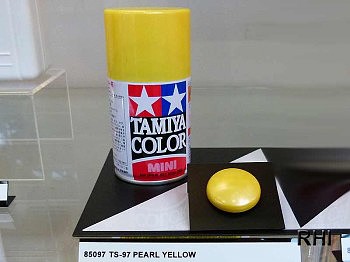 Tamiya Spray TS-97 Pearl Yellow 100ml Hobby and Model Lacquer Paint #85097