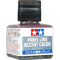 Tamiya Panel Line Accent Color Gray Hobby and Model Enamel Paint #87133