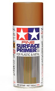 Tamiya Fine Surface Primer L Oxide Red Hobby and Model Primer Paint #87160