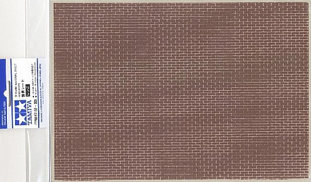 Tamiya Brickwork Diorama Material Sheet #87168
