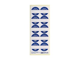 Tamiya CAP LABELS LACQUER PAINTS