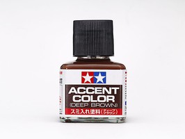 Tamiya Accent Color Dark Red-Brown Hobby and Model Enamel Paint #87210