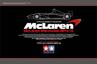 Tamiya McLaren Mercedes MP4/13 Limited Edition F1 GP Plastic Model Car Kit 1/20 Scale #89718
