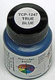 Tru-Color True Blue 1oz Hobby and Model Enamel Paint #1247